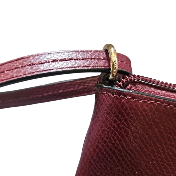 Coach Story Patch Pouch Wristlet 9" x 6" - Picture 3 of 5